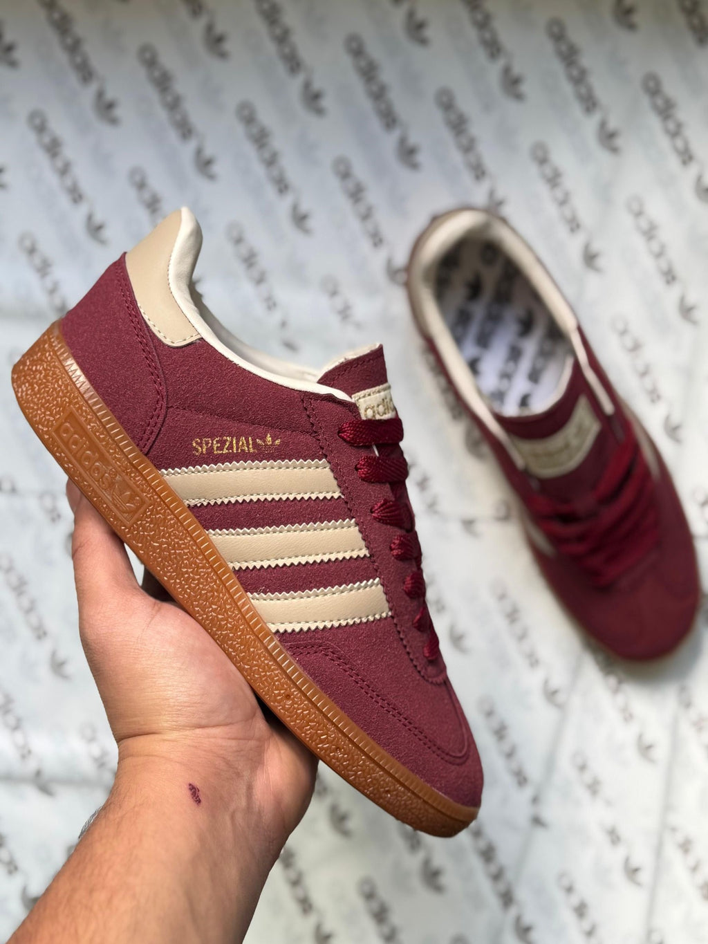 Adidas Spezial Bordo Süet