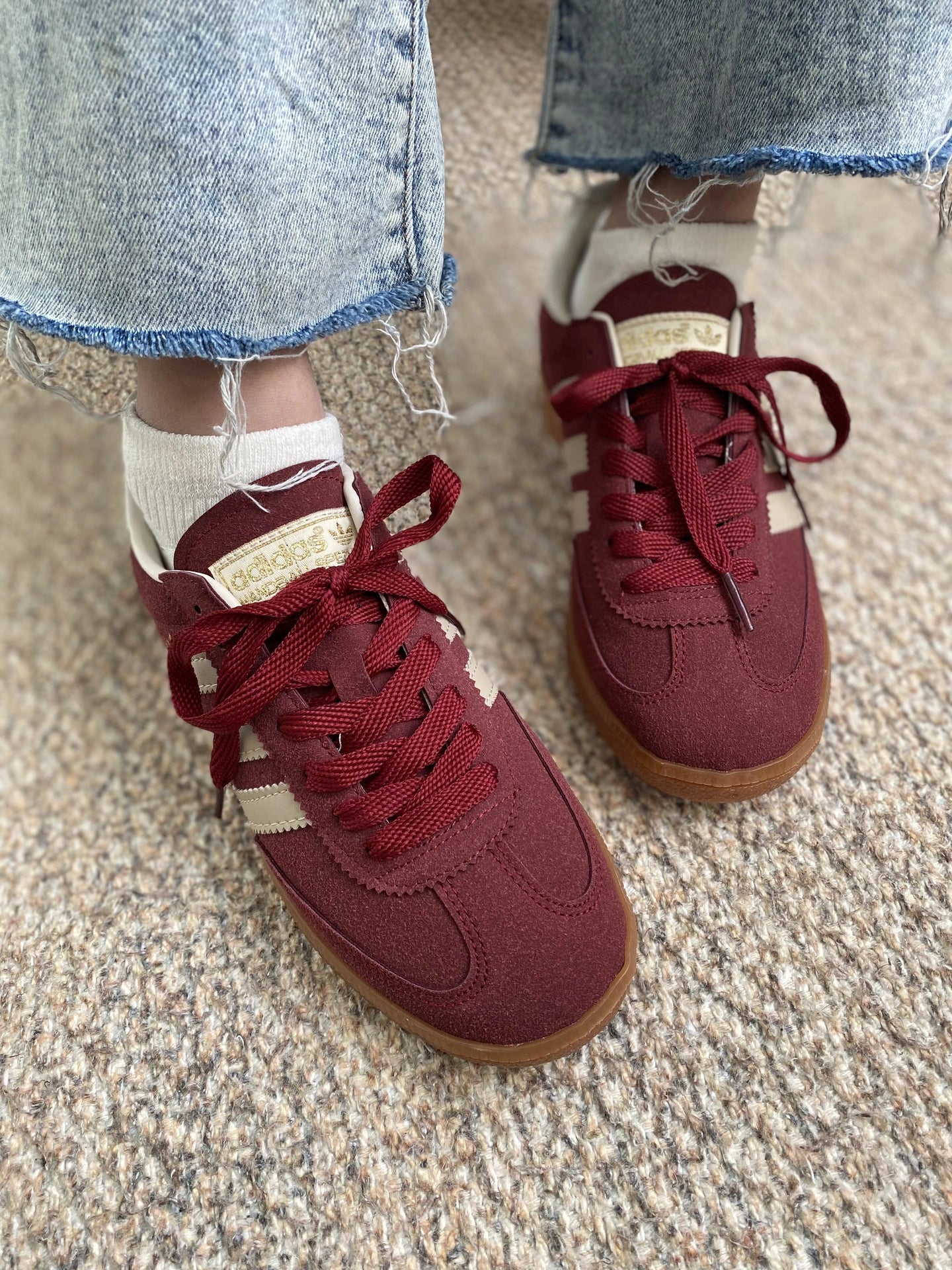 Adidas Spezial Bordo Süet