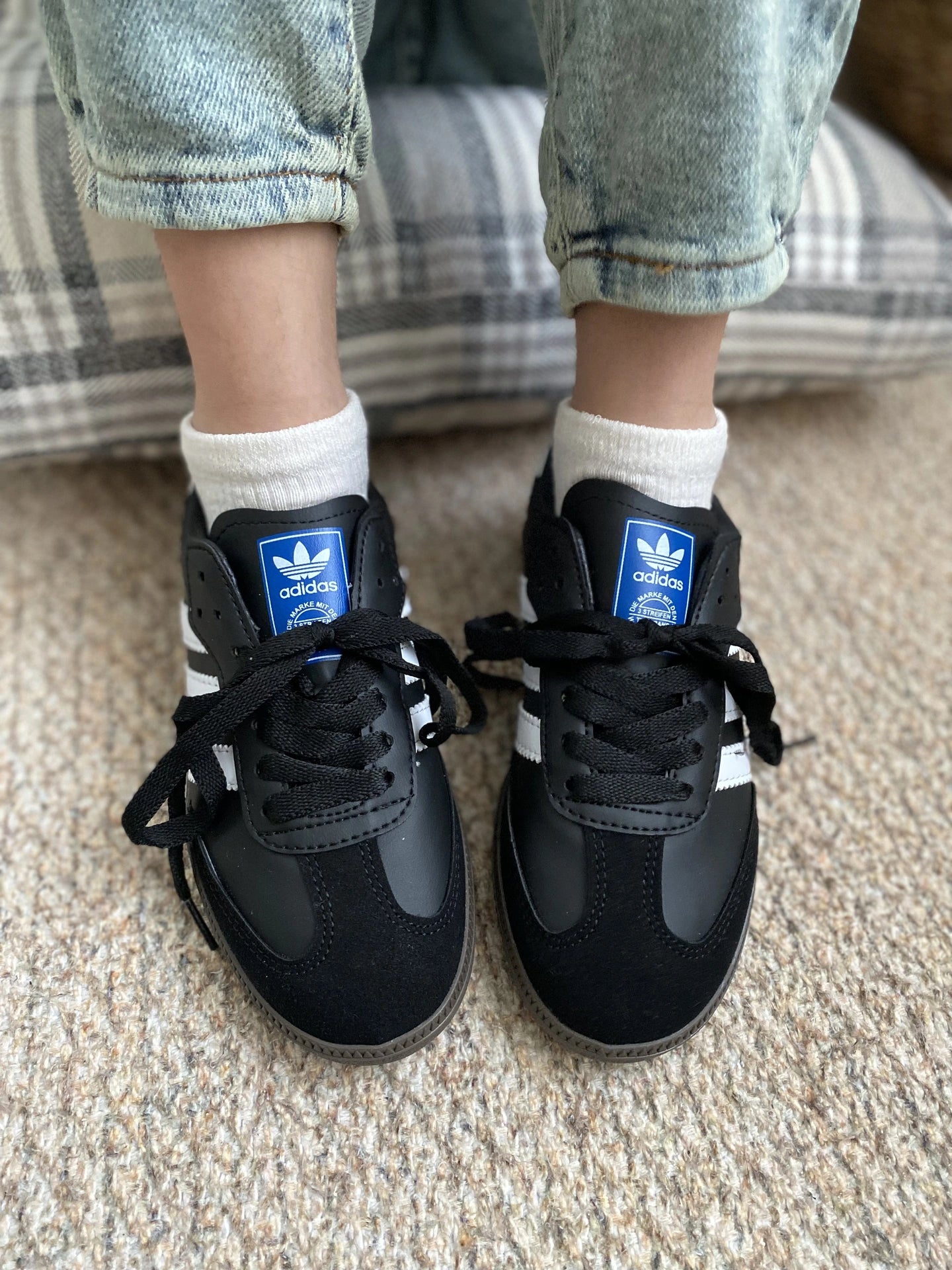 Adidas Samba Siyah – Beyaz Şeritli