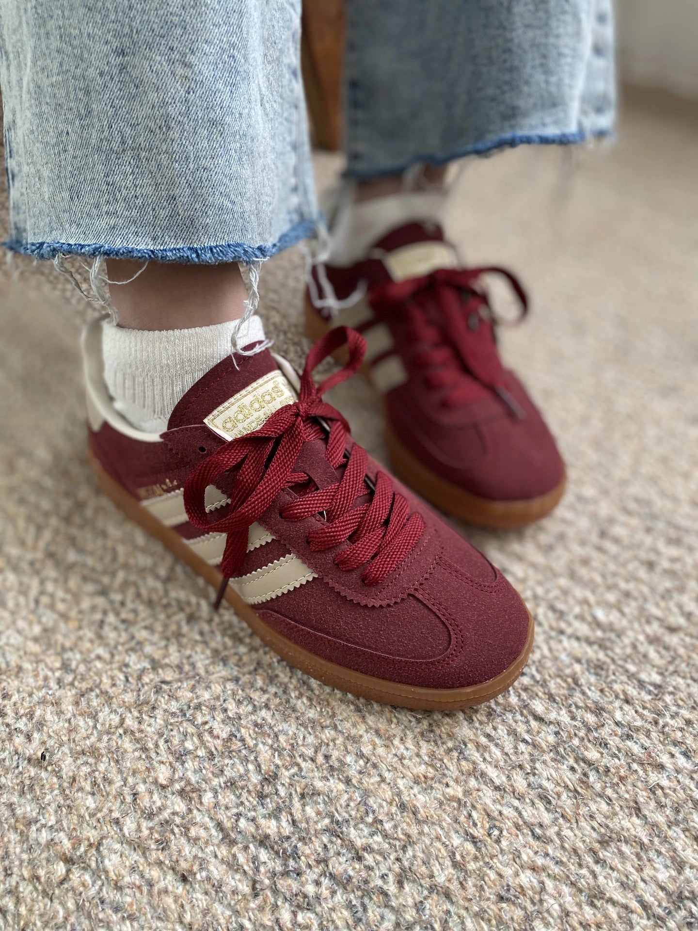 Adidas Spezial Bordo Süet