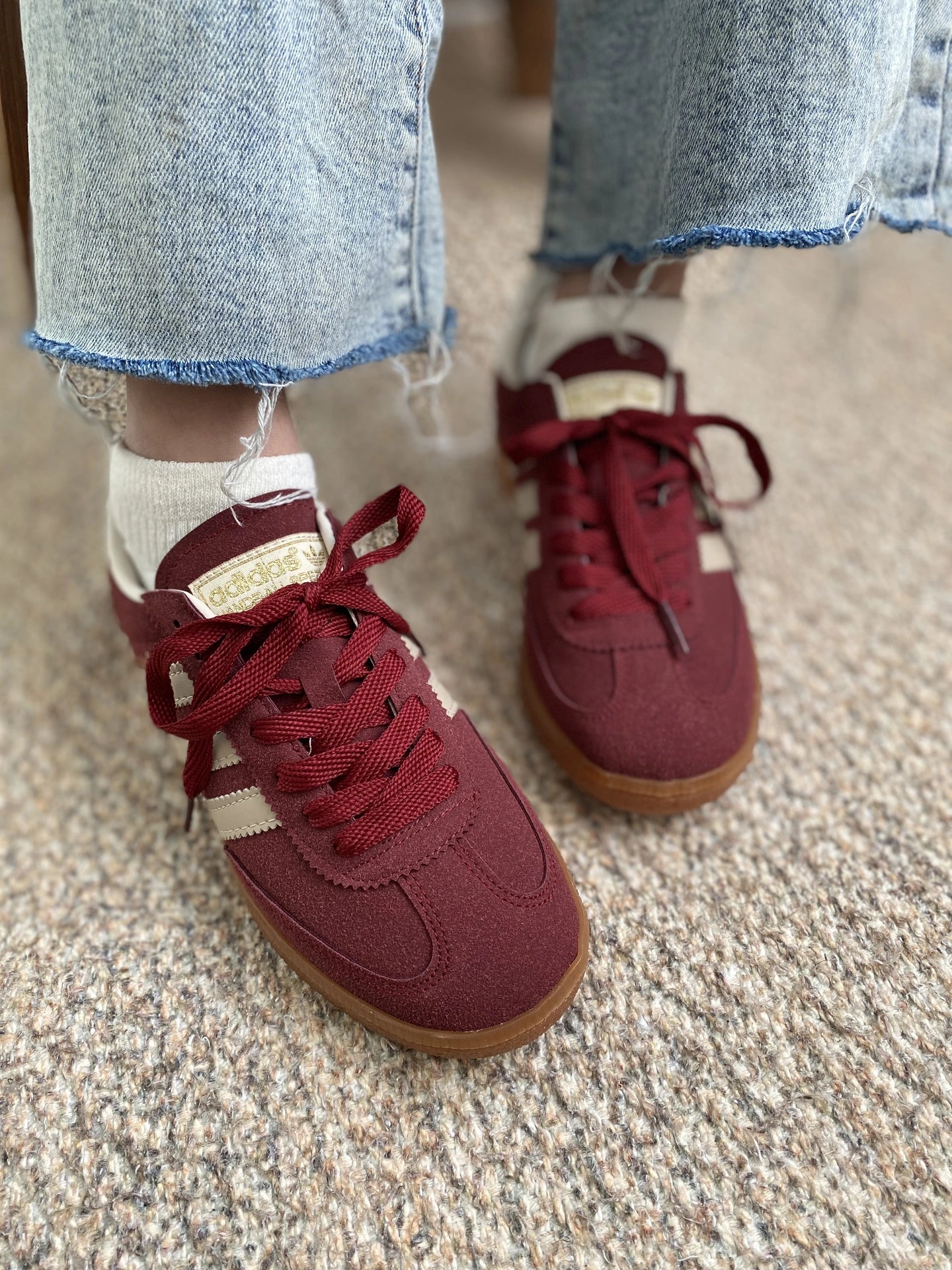 Adidas Spezial Bordo Süet